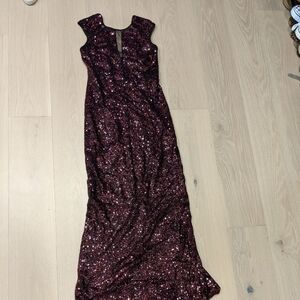 Nicole Miller sequin formal dress